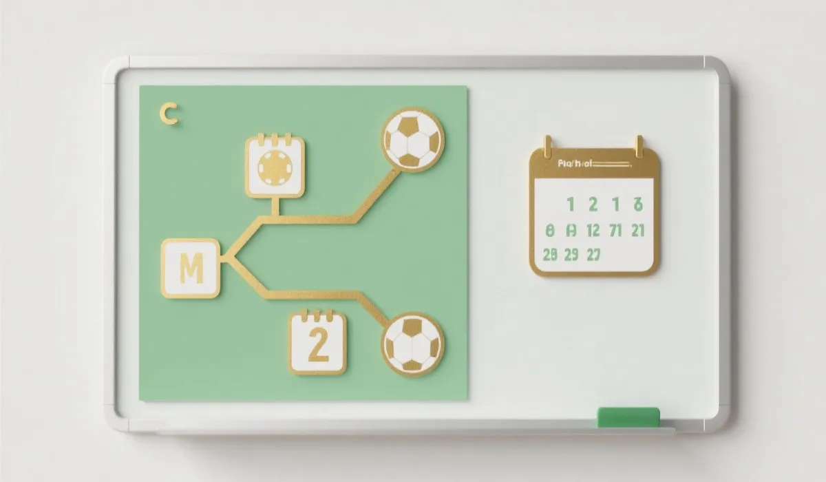 赛程与对阵结构示意图