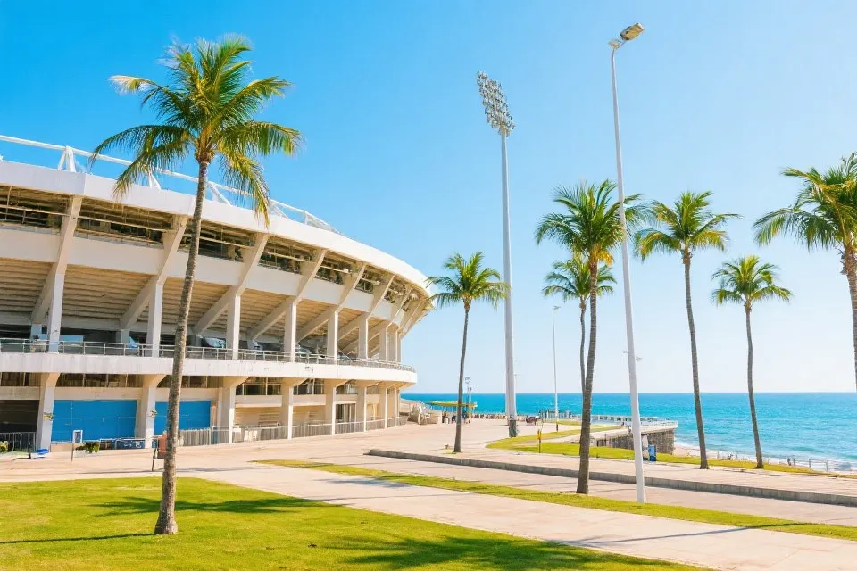 墨西哥 · 海滨城市球场示意图